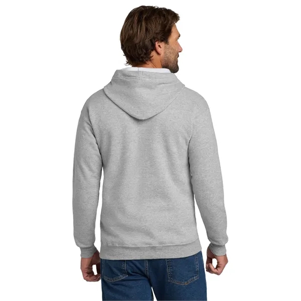 Hanes - EcoSmart Full-Zip Hooded Sweatshirt. - Hanes - EcoSmart Full-Zip Hooded Sweatshirt. - Image 13 of 39
