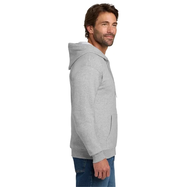 Hanes - EcoSmart Full-Zip Hooded Sweatshirt. - Hanes - EcoSmart Full-Zip Hooded Sweatshirt. - Image 14 of 39