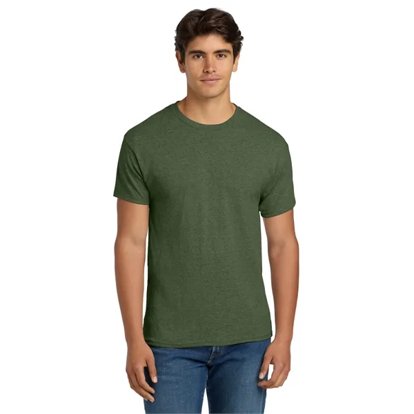 Hanes - EcoSmart 50/50 Cotton/Poly T-Shirt. - Hanes - EcoSmart 50/50 Cotton/Poly T-Shirt. - Image 91 of 124