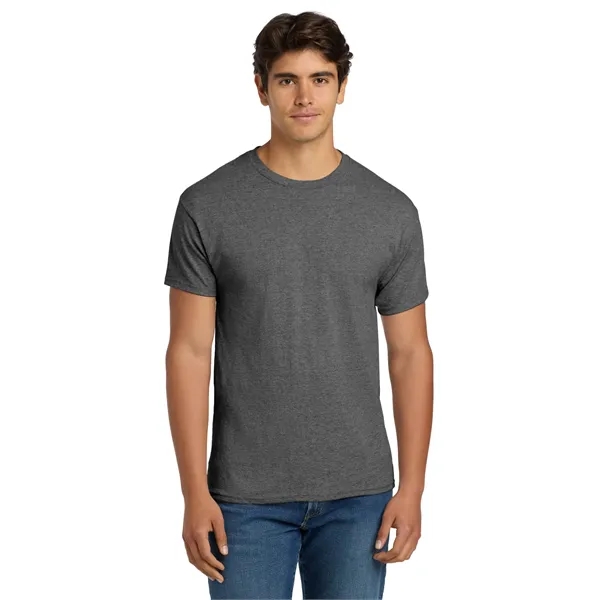 Hanes - EcoSmart 50/50 Cotton/Poly T-Shirt. - Hanes - EcoSmart 50/50 Cotton/Poly T-Shirt. - Image 107 of 124