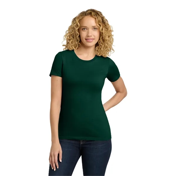 Next Level Apparel Women's Cotton Tee. - Next Level Apparel Women's Cotton Tee. - Image 11 of 90