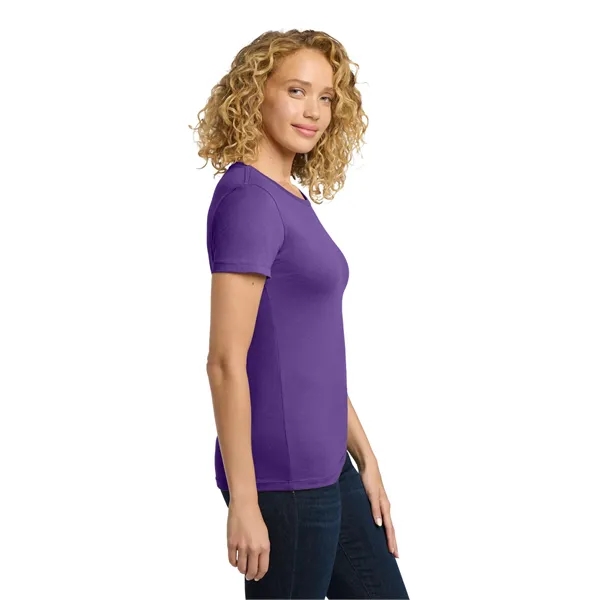 Next Level Apparel Women's Cotton Tee. - Next Level Apparel Women's Cotton Tee. - Image 46 of 90