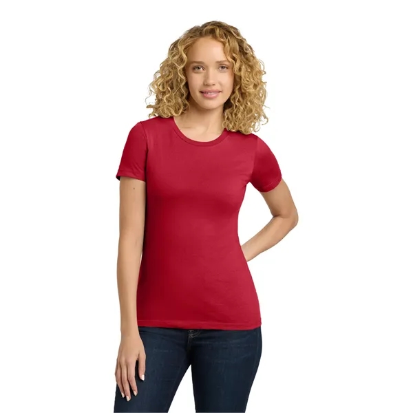 Next Level Apparel Women's Cotton Tee. - Next Level Apparel Women's Cotton Tee. - Image 48 of 90