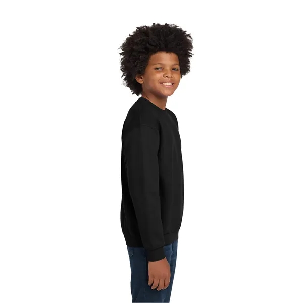 Gildan Youth Heavy Blend Crewneck Sweatshirt. - Gildan Youth Heavy Blend Crewneck Sweatshirt. - Image 2 of 35
