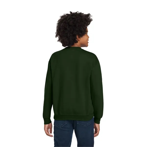 Gildan Youth Heavy Blend Crewneck Sweatshirt. - Gildan Youth Heavy Blend Crewneck Sweatshirt. - Image 5 of 35