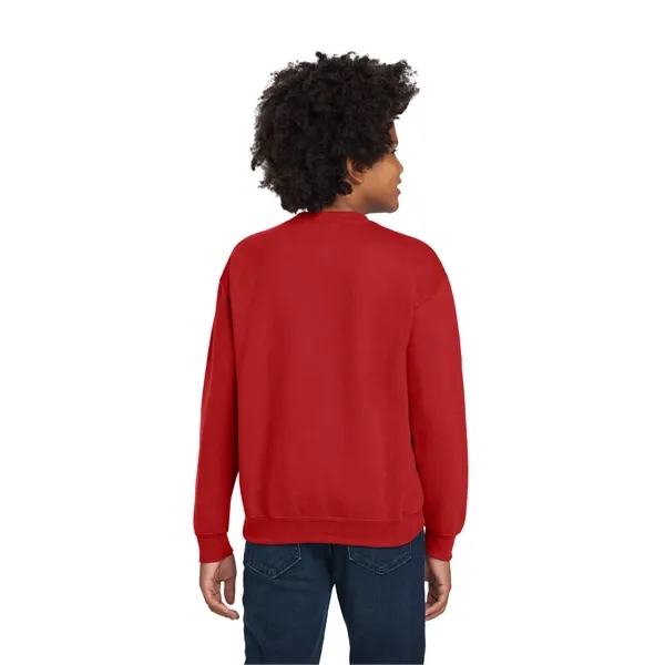 Gildan Youth Heavy Blend Crewneck Sweatshirt. - Gildan Youth Heavy Blend Crewneck Sweatshirt. - Image 11 of 35