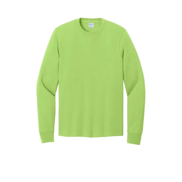 Port & Company - Long Sleeve Core Cotton Tee. - Port & Company - Long Sleeve Core Cotton Tee. - Image 67 of 119