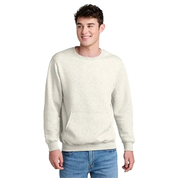 Port & Company Core Fleece Crewneck Pocket Sweatshirt - Port & Company Core Fleece Crewneck Pocket Sweatshirt - Image 14 of 39