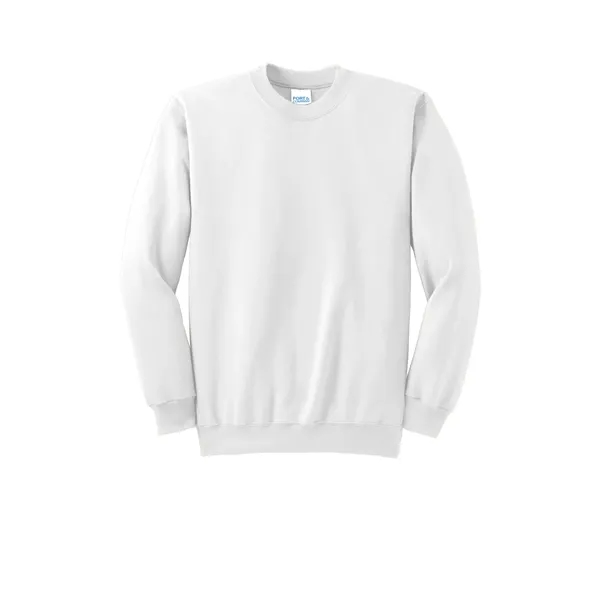 Port & Company Essential Fleece Crewneck Sweatshirt. - Port & Company Essential Fleece Crewneck Sweatshirt. - Image 3 of 80