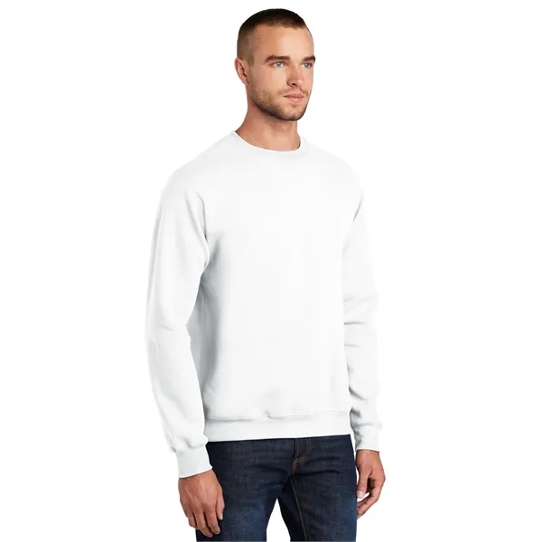 Port & Company Essential Fleece Crewneck Sweatshirt. - Port & Company Essential Fleece Crewneck Sweatshirt. - Image 4 of 80
