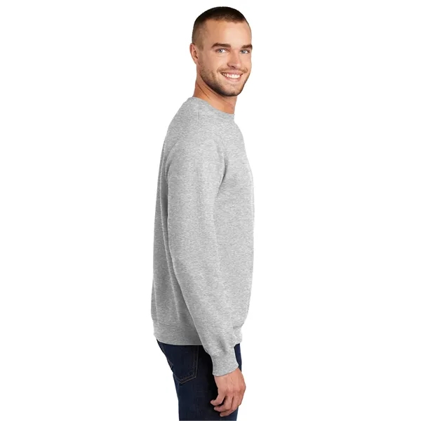 Port & Company Essential Fleece Crewneck Sweatshirt. - Port & Company Essential Fleece Crewneck Sweatshirt. - Image 8 of 80