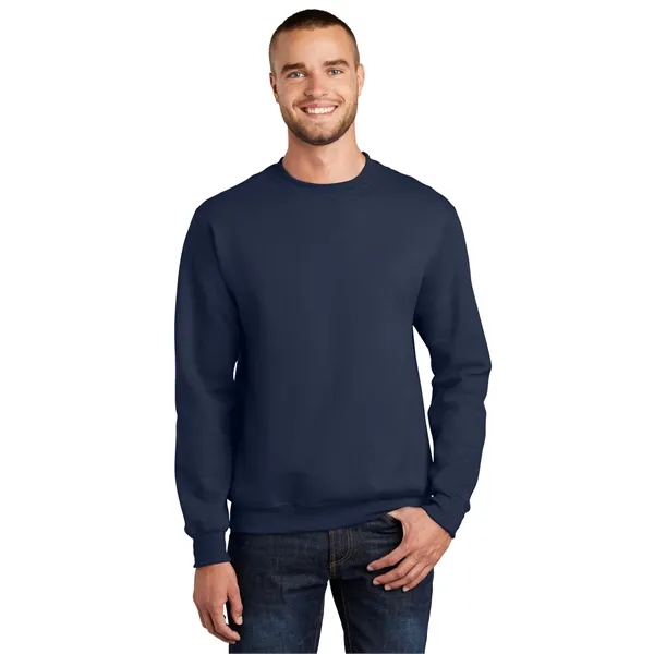 Port & Company Essential Fleece Crewneck Sweatshirt. - Port & Company Essential Fleece Crewneck Sweatshirt. - Image 11 of 80