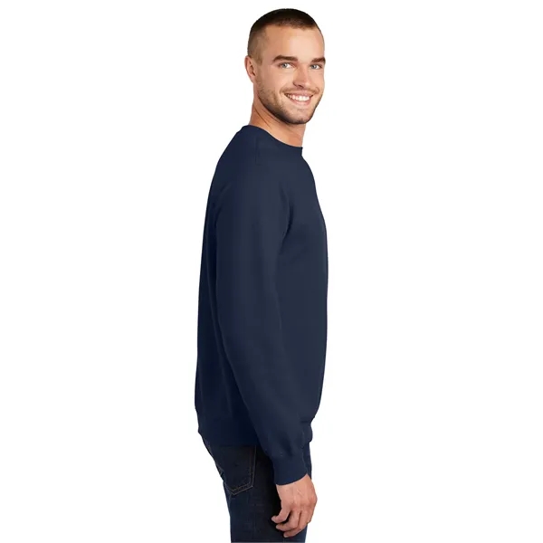 Port & Company Essential Fleece Crewneck Sweatshirt. - Port & Company Essential Fleece Crewneck Sweatshirt. - Image 13 of 80