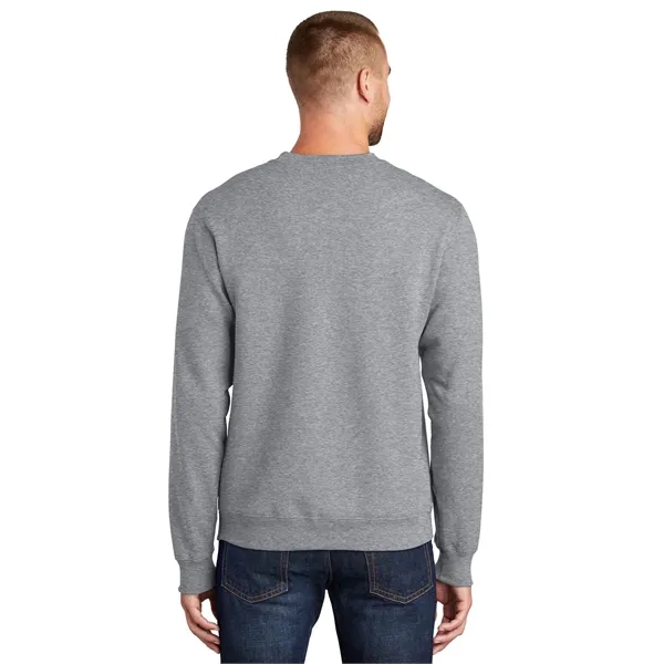 Port & Company Essential Fleece Crewneck Sweatshirt. - Port & Company Essential Fleece Crewneck Sweatshirt. - Image 22 of 80