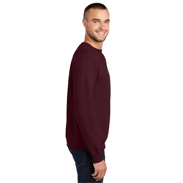 Port & Company Essential Fleece Crewneck Sweatshirt. - Port & Company Essential Fleece Crewneck Sweatshirt. - Image 28 of 80