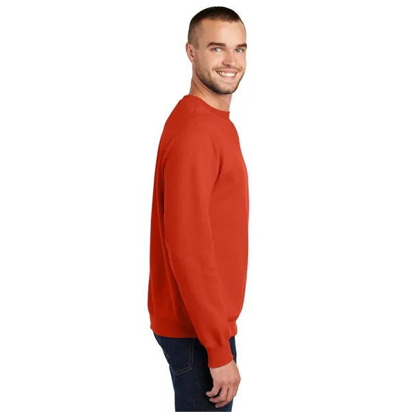 Port & Company Essential Fleece Crewneck Sweatshirt. - Port & Company Essential Fleece Crewneck Sweatshirt. - Image 33 of 80