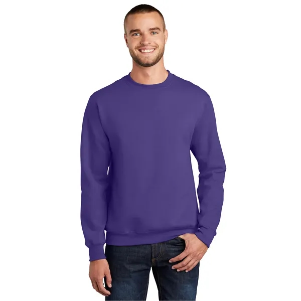 Port & Company Essential Fleece Crewneck Sweatshirt. - Port & Company Essential Fleece Crewneck Sweatshirt. - Image 36 of 80