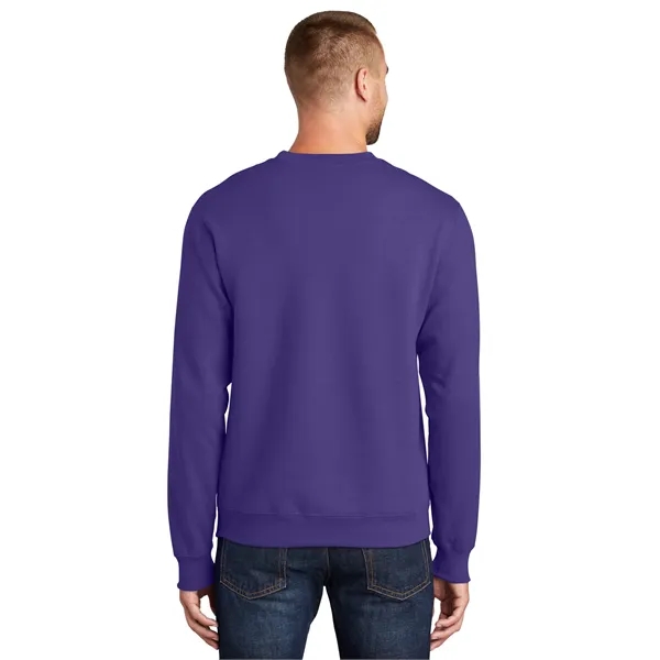 Port & Company Essential Fleece Crewneck Sweatshirt. - Port & Company Essential Fleece Crewneck Sweatshirt. - Image 37 of 80