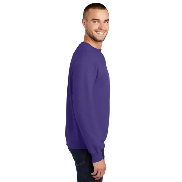 Port & Company Essential Fleece Crewneck Sweatshirt. - Port & Company Essential Fleece Crewneck Sweatshirt. - Image 38 of 80