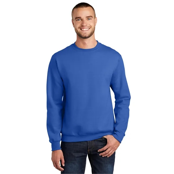 Port & Company Essential Fleece Crewneck Sweatshirt. - Port & Company Essential Fleece Crewneck Sweatshirt. - Image 41 of 80