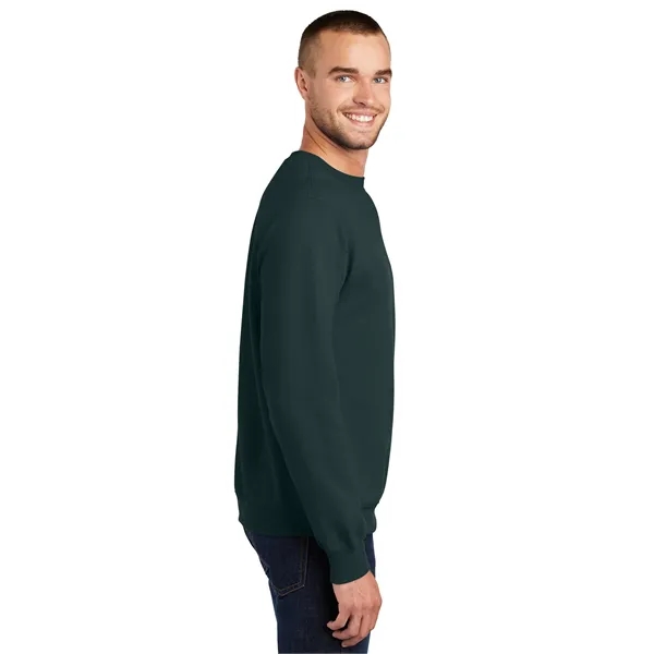 Port & Company Essential Fleece Crewneck Sweatshirt. - Port & Company Essential Fleece Crewneck Sweatshirt. - Image 48 of 80
