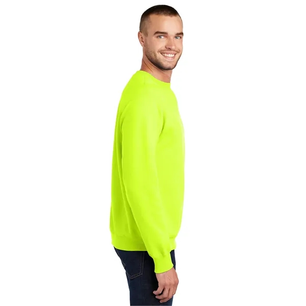 Port & Company Essential Fleece Crewneck Sweatshirt. - Port & Company Essential Fleece Crewneck Sweatshirt. - Image 58 of 80