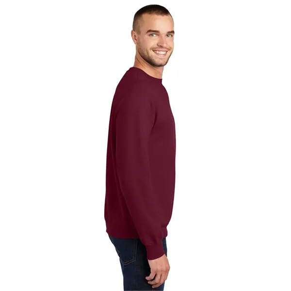 Port & Company Essential Fleece Crewneck Sweatshirt. - Port & Company Essential Fleece Crewneck Sweatshirt. - Image 63 of 80