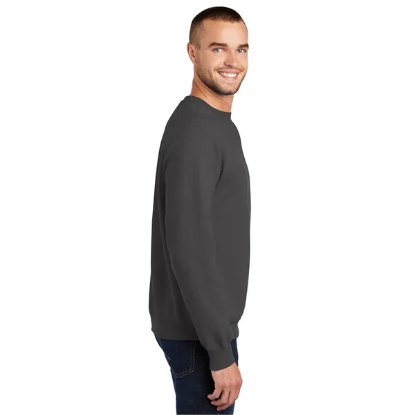 Port & Company Essential Fleece Crewneck Sweatshirt. - Port & Company Essential Fleece Crewneck Sweatshirt. - Image 68 of 80