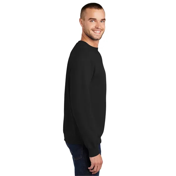 Port & Company Essential Fleece Crewneck Sweatshirt. - Port & Company Essential Fleece Crewneck Sweatshirt. - Image 73 of 80