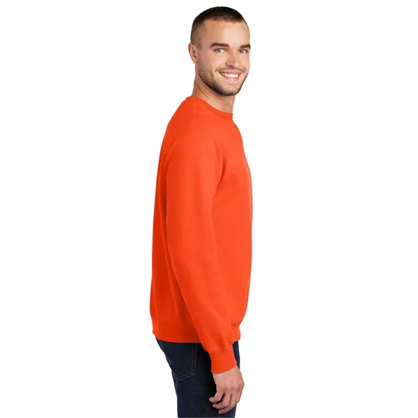 Port & Company Essential Fleece Crewneck Sweatshirt. - Port & Company Essential Fleece Crewneck Sweatshirt. - Image 78 of 80