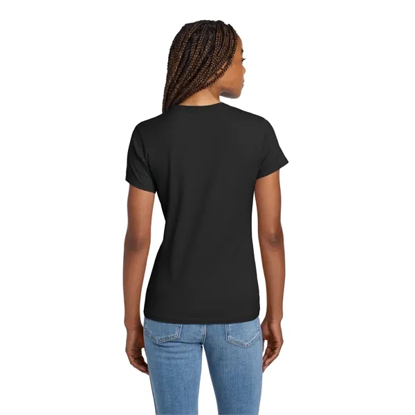 Hanes Women's Perfect-T Cotton T-Shirt. - Hanes Women's Perfect-T Cotton T-Shirt. - Image 1 of 45