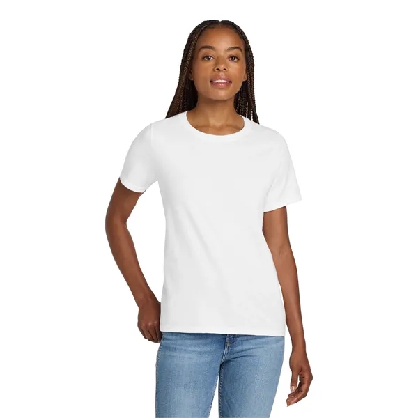 Hanes Women's Perfect-T Cotton T-Shirt. - Hanes Women's Perfect-T Cotton T-Shirt. - Image 3 of 45