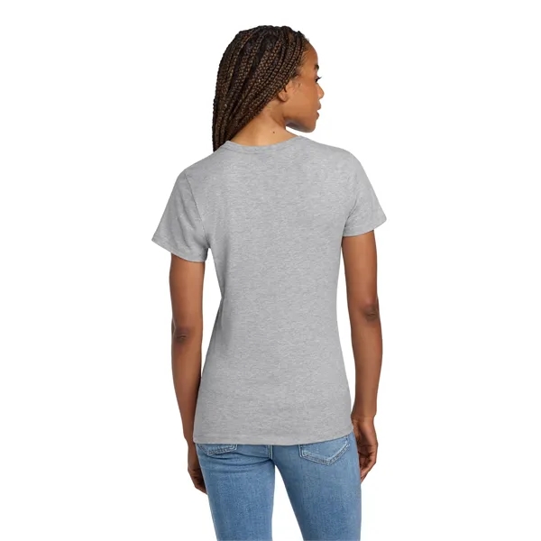 Hanes Women's Perfect-T Cotton T-Shirt. - Hanes Women's Perfect-T Cotton T-Shirt. - Image 7 of 45