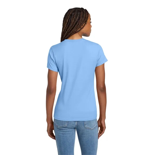 Hanes Women's Perfect-T Cotton T-Shirt. - Hanes Women's Perfect-T Cotton T-Shirt. - Image 13 of 45