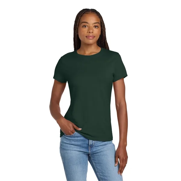 Hanes Women's Perfect-T Cotton T-Shirt. - Hanes Women's Perfect-T Cotton T-Shirt. - Image 15 of 45