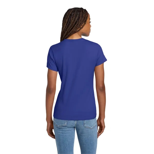 Hanes Women's Perfect-T Cotton T-Shirt. - Hanes Women's Perfect-T Cotton T-Shirt. - Image 21 of 45