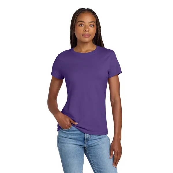 Hanes Women's Perfect-T Cotton T-Shirt. - Hanes Women's Perfect-T Cotton T-Shirt. - Image 25 of 45