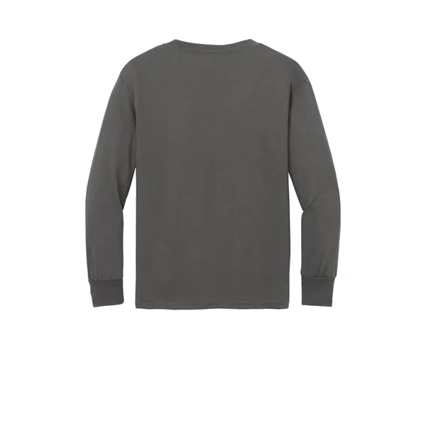 Port & Company Youth Long Sleeve Core Cotton Tee. - Port & Company Youth Long Sleeve Core Cotton Tee. - Image 7 of 90