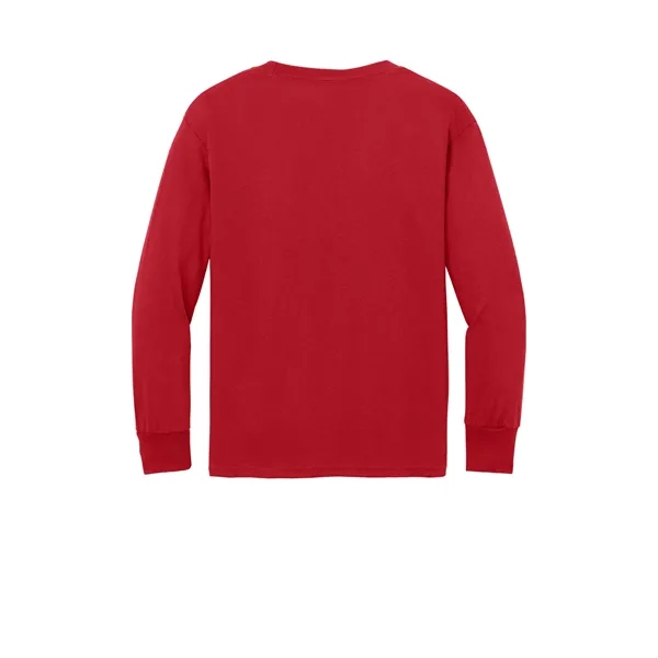 Port & Company Youth Long Sleeve Core Cotton Tee. - Port & Company Youth Long Sleeve Core Cotton Tee. - Image 17 of 90