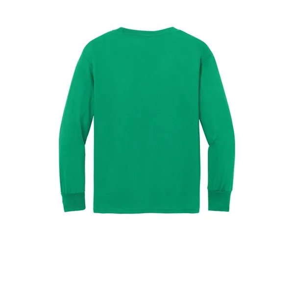 Port & Company Youth Long Sleeve Core Cotton Tee. - Port & Company Youth Long Sleeve Core Cotton Tee. - Image 27 of 90