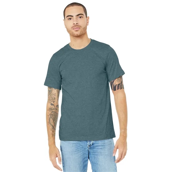 BELLA+CANVAS Unisex Heather CVC Short Sleeve Tee. - BELLA+CANVAS Unisex Heather CVC Short Sleeve Tee. - Image 133 of 338