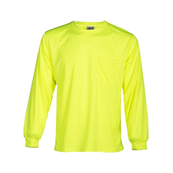 Kishigo Microfiber Polyester Long Sleeve T-Shirt - Kishigo Microfiber Polyester Long Sleeve T-Shirt - Image 0 of 4