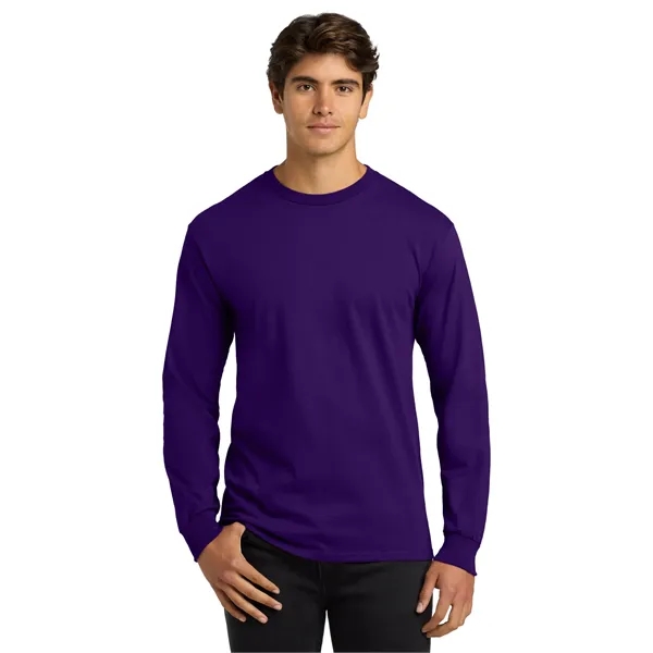 Gildan - Ultra Cotton 100% US Cotton Long Sleeve T-Shirt. - Gildan - Ultra Cotton 100% US Cotton Long Sleeve T-Shirt. - Image 47 of 128