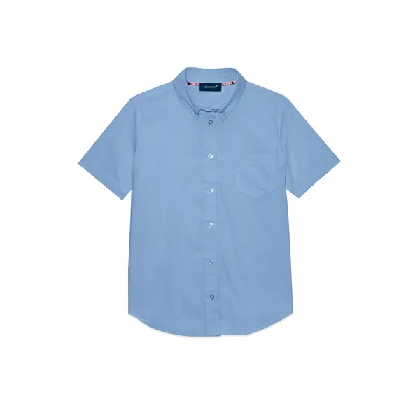 Classroom Uniforms - Junior Girls' Short Sleeve Oxford Shirt - Classroom Uniforms - Junior Girls' Short Sleeve Oxford Shirt - Image 0 of 1