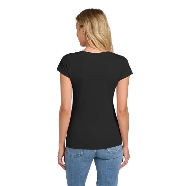 Gildan Softstyle Women's Fit V-Neck T-Shirt. - Gildan Softstyle Women's Fit V-Neck T-Shirt. - Image 15 of 30