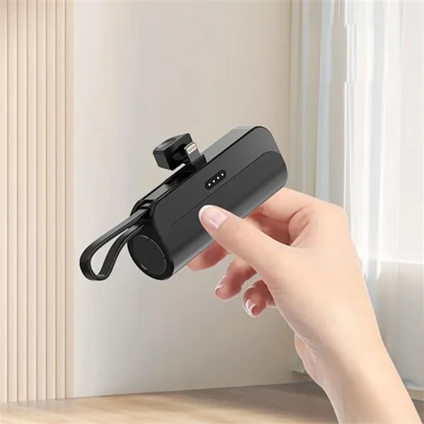 5000mAh Mini  pocket wireless capsule power bank - 5000mAh Mini  pocket wireless capsule power bank - Image 3 of 3