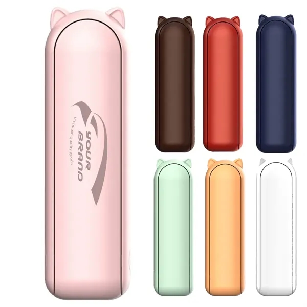 2 IN 1 USB Handheld Mini Fan Portable  Gifts For Women - 2 IN 1 USB Handheld Mini Fan Portable  Gifts For Women - Image 0 of 4