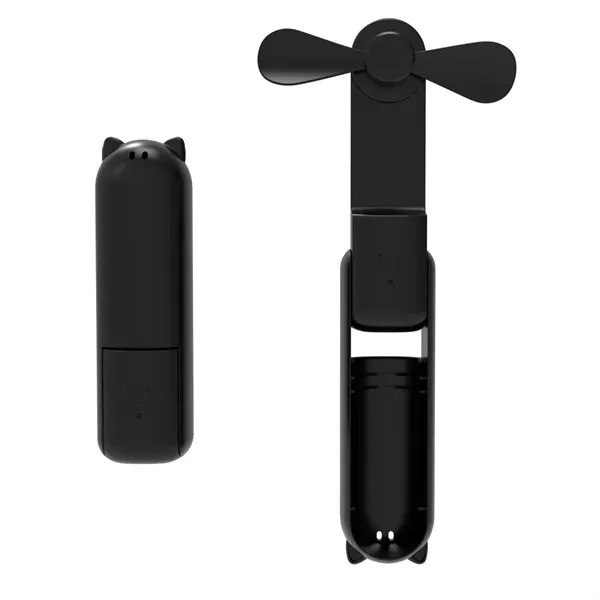 2 IN 1 USB Handheld Mini Fan Portable  Gifts For Women - 2 IN 1 USB Handheld Mini Fan Portable  Gifts For Women - Image 2 of 4