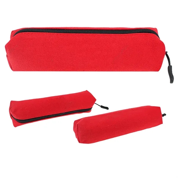 Canvas Pencil Case Pouch - Canvas Pencil Case Pouch - Image 1 of 3