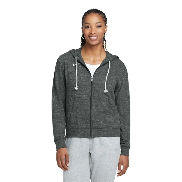 Nike Women's Gym Vintage Full-Zip Hoodie - Nike Women's Gym Vintage Full-Zip Hoodie - Image 3 of 15